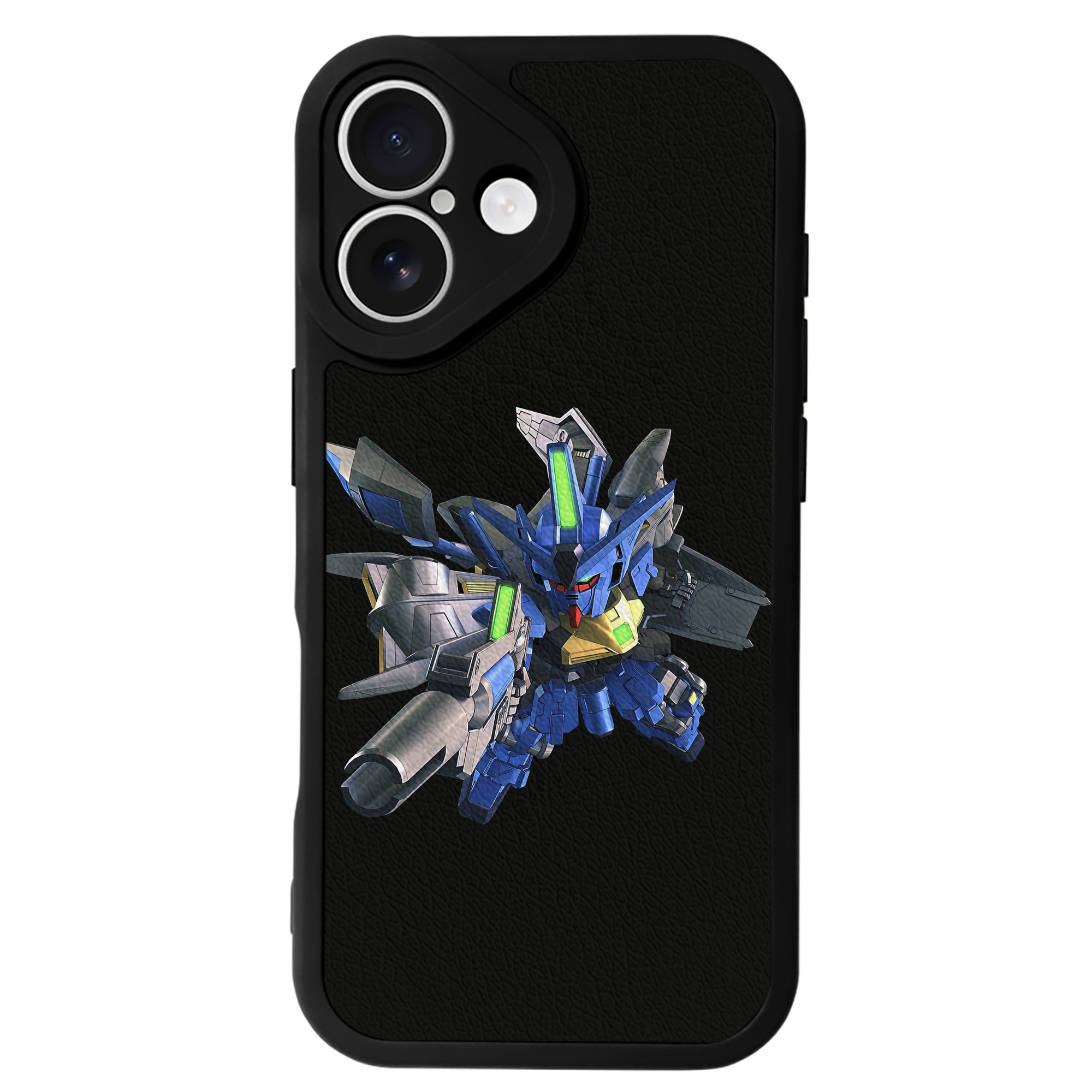 （画像用） 機動戦士ガンダム Mobile Suit Gundam 【iPhone 16シリーズ対応】シリコンスマホケース（レザー調） 材質：シリコン
